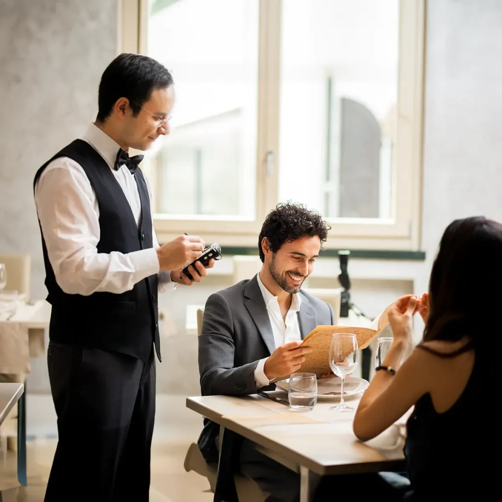 fine dining establishment - restaurant or other food service website design solutions