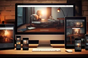 Right Click Digital—Multiple responsive modes of a high-quality website design in Fairview Heights, Illinois.